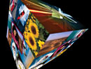 Cube with multiple layers