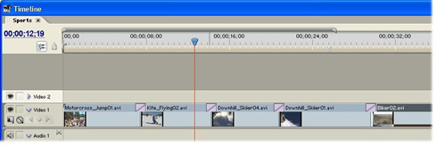 Preview final timeline