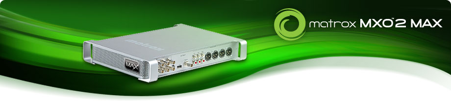 Affordable HDMI/analog HD/SD video and audio I/O
plus H.264 encoding acceleration